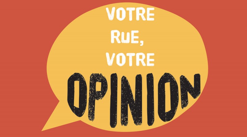 votre rue votre opinion