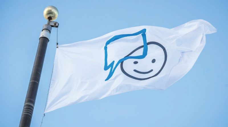 Drapeau Bell Cause pour la cause