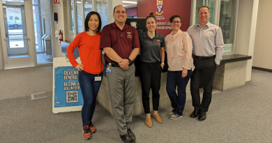 L'équipe au Centre des loisirs de Westmount