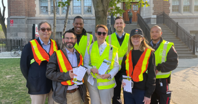 City Council and Public Safety inform people on road safety in school zones