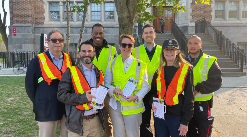 City Council and Public Safety inform people on road safety in school zones